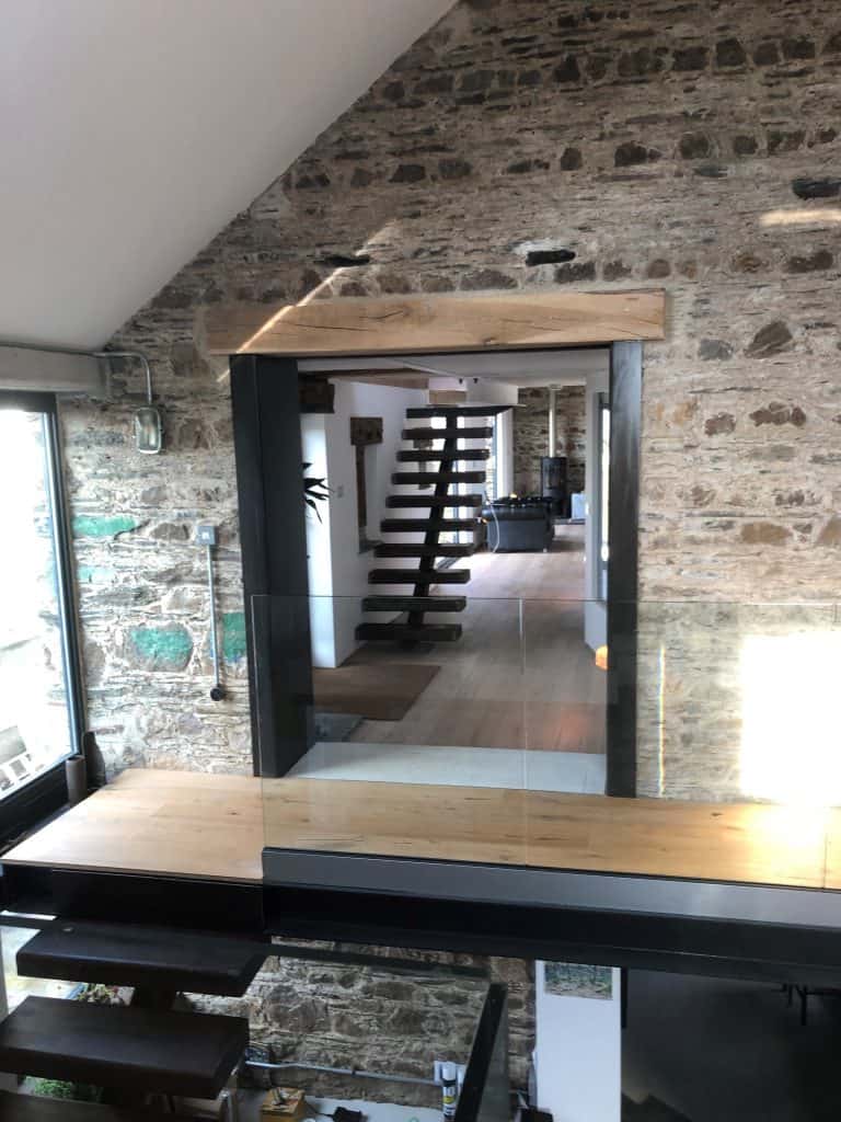 Steel wall trim