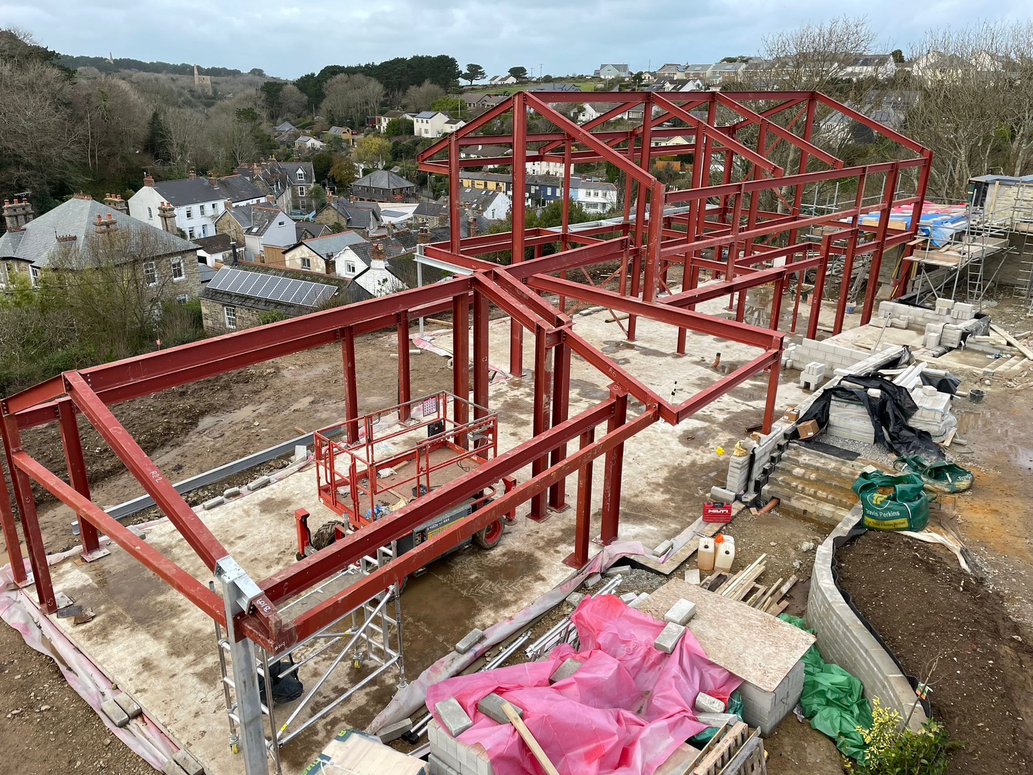 Structural Steel Framed Building Cornwall by Westcountry Fabrication Limited