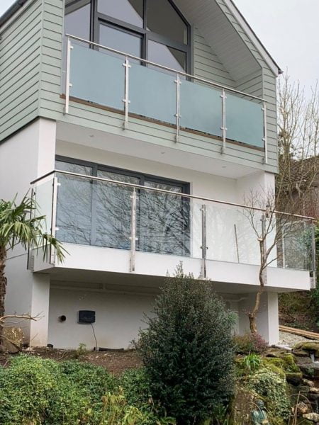 Stainless Steel and Glass Balustrade