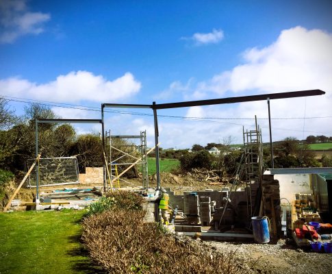 Structural Steel at Daymer Bay by Westcountry Fabrication Ltd