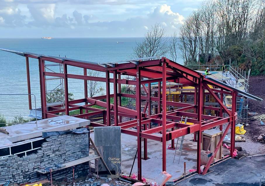 50t of steel to create distinct living pods in Devon 22