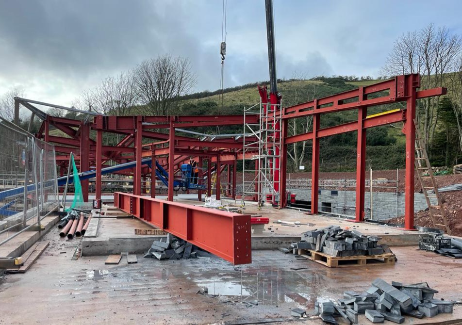 50t of steel to create distinct living pods in Devon 23
