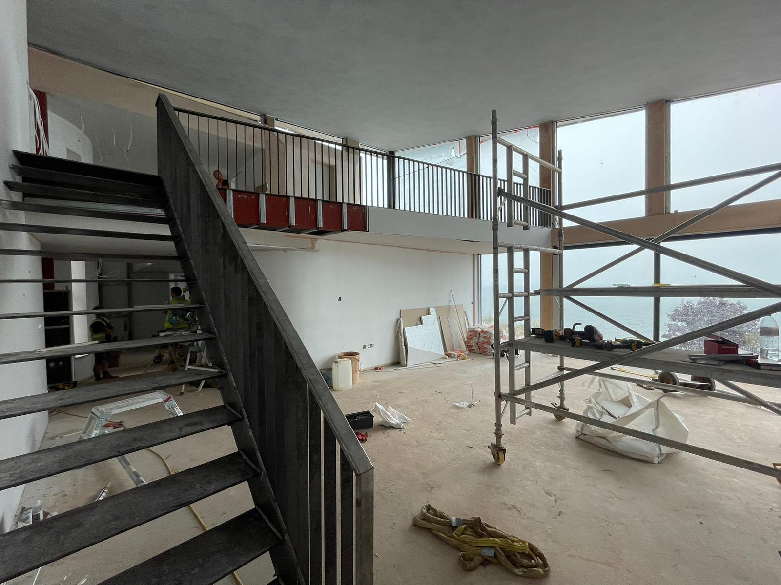 50t of steel to create distinct living pods in Devon 18