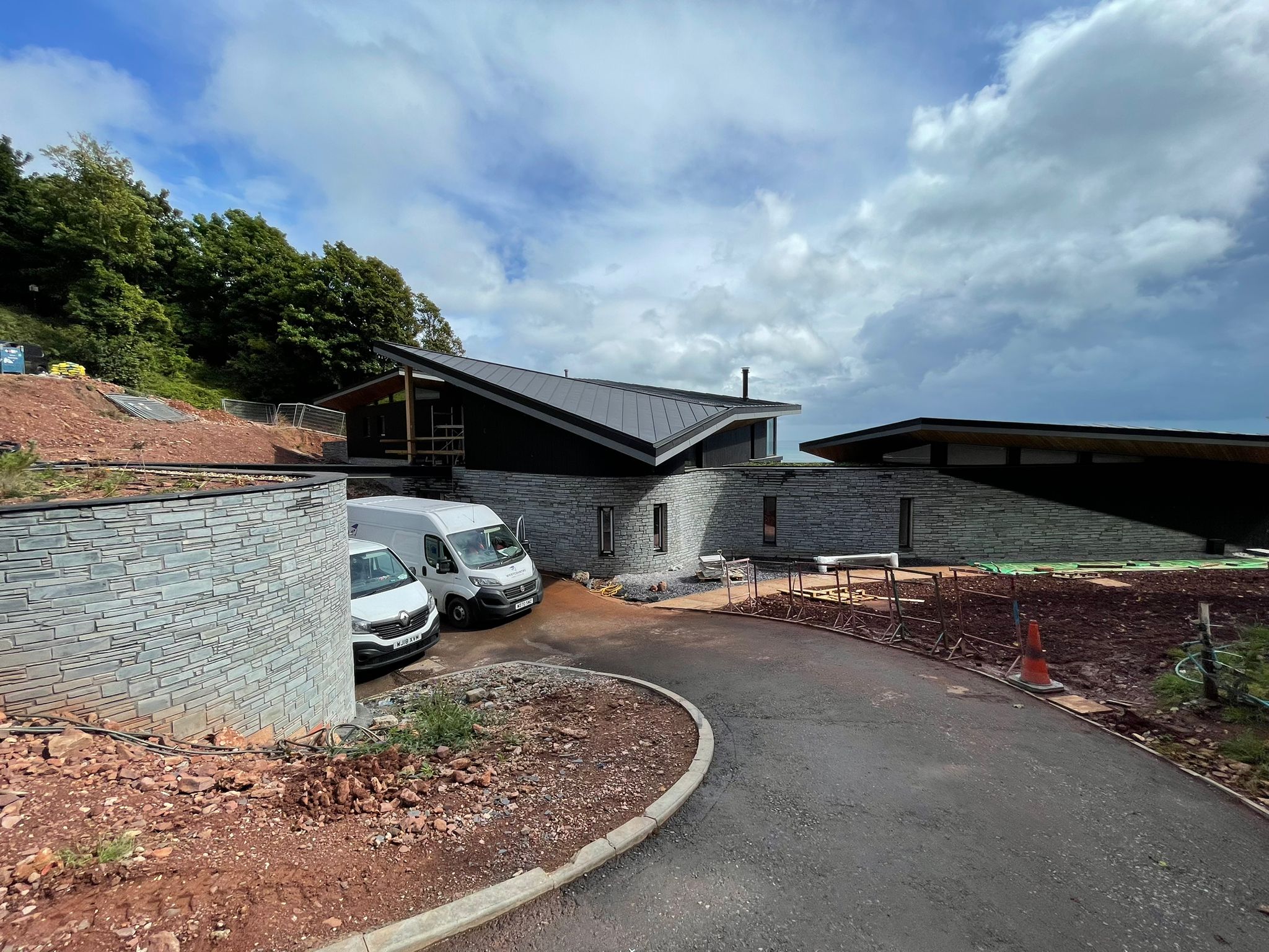 50t of steel to create distinct living pods in Devon 14