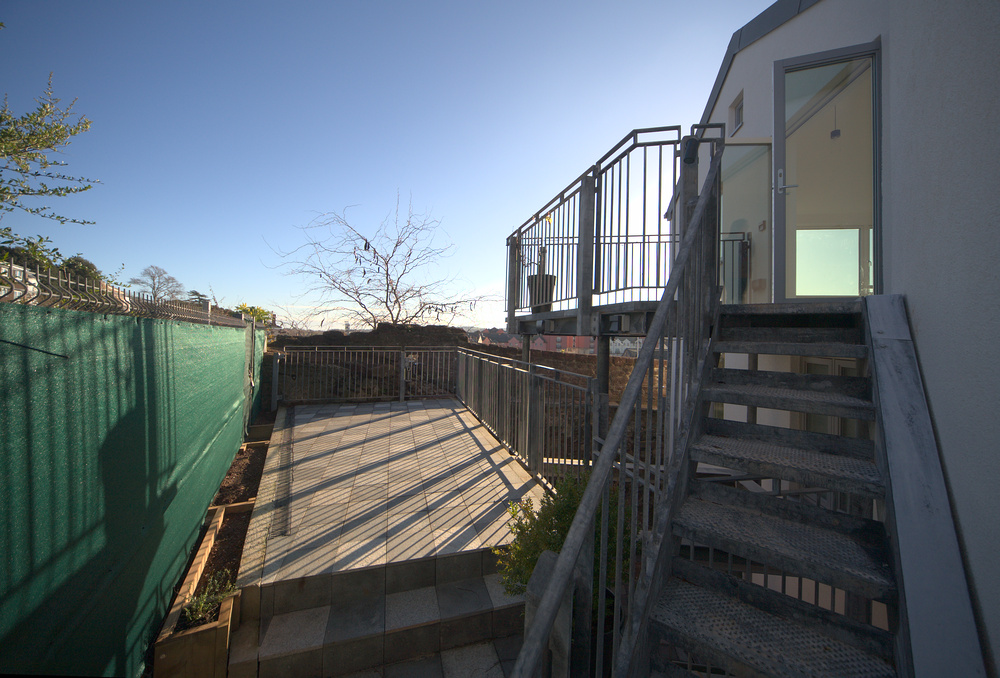 Architectural metalwork for 4 new homes in Exeter 20