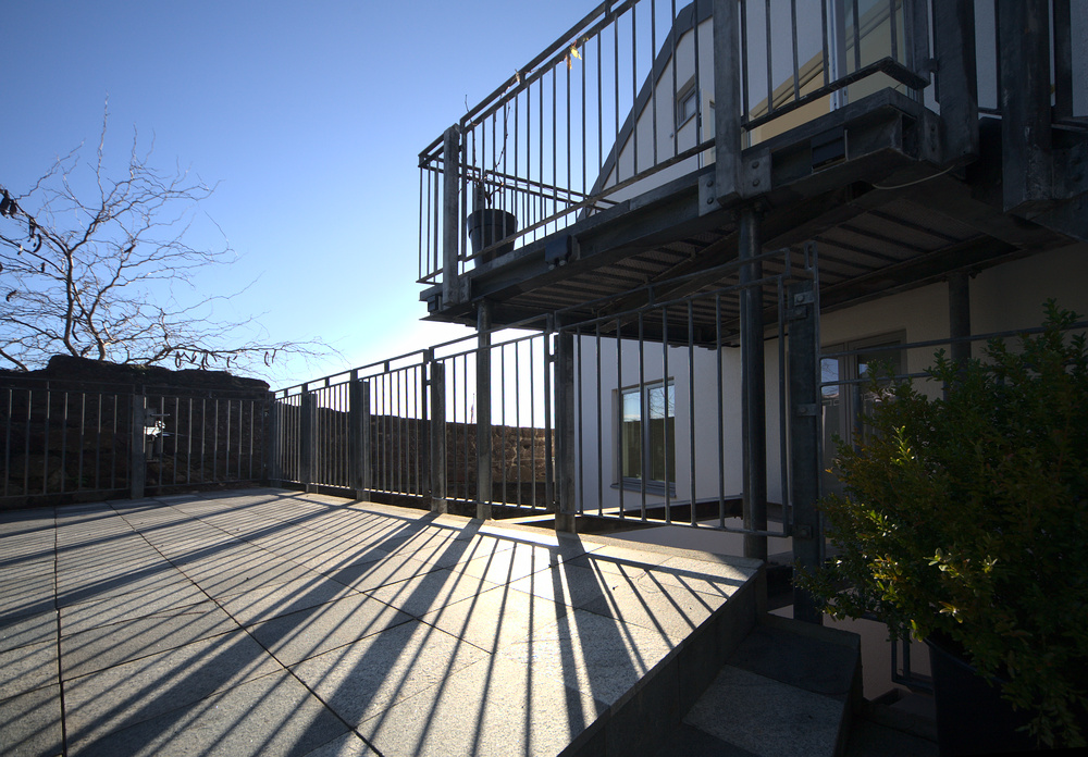 Architectural metalwork for 4 new homes in Exeter 17