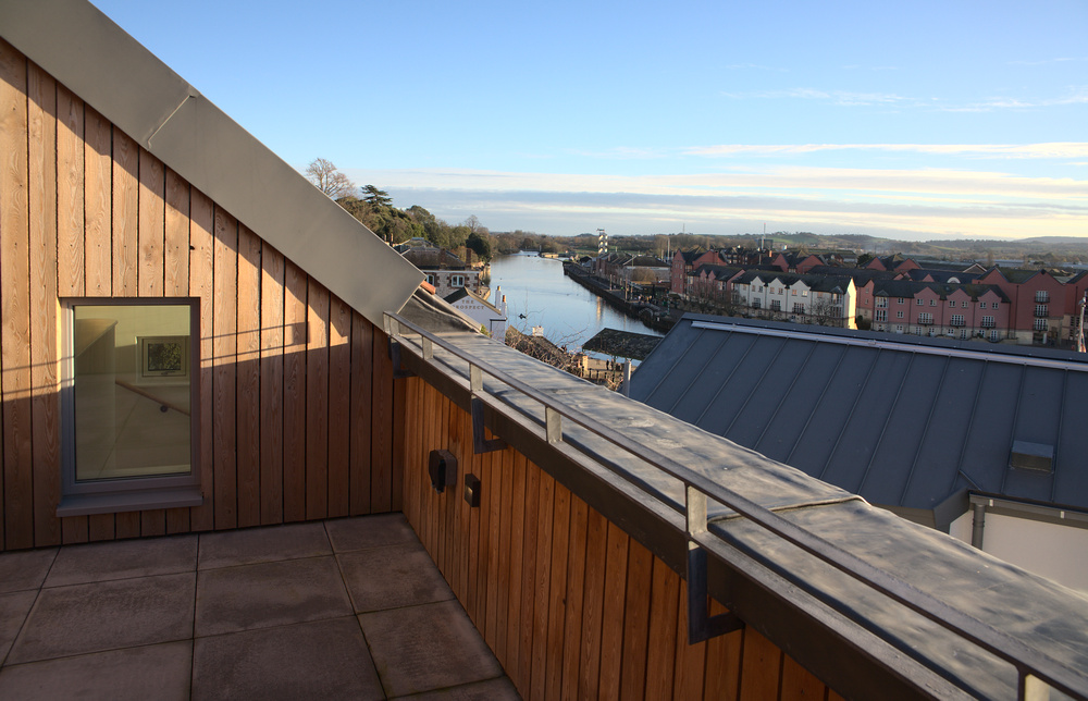 Architectural metalwork for 4 new homes in Exeter 24