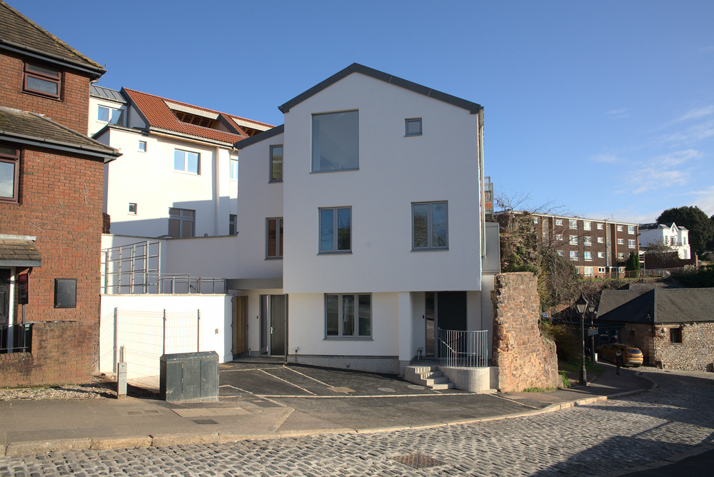 Architectural metalwork for 4 new homes in Exeter 25