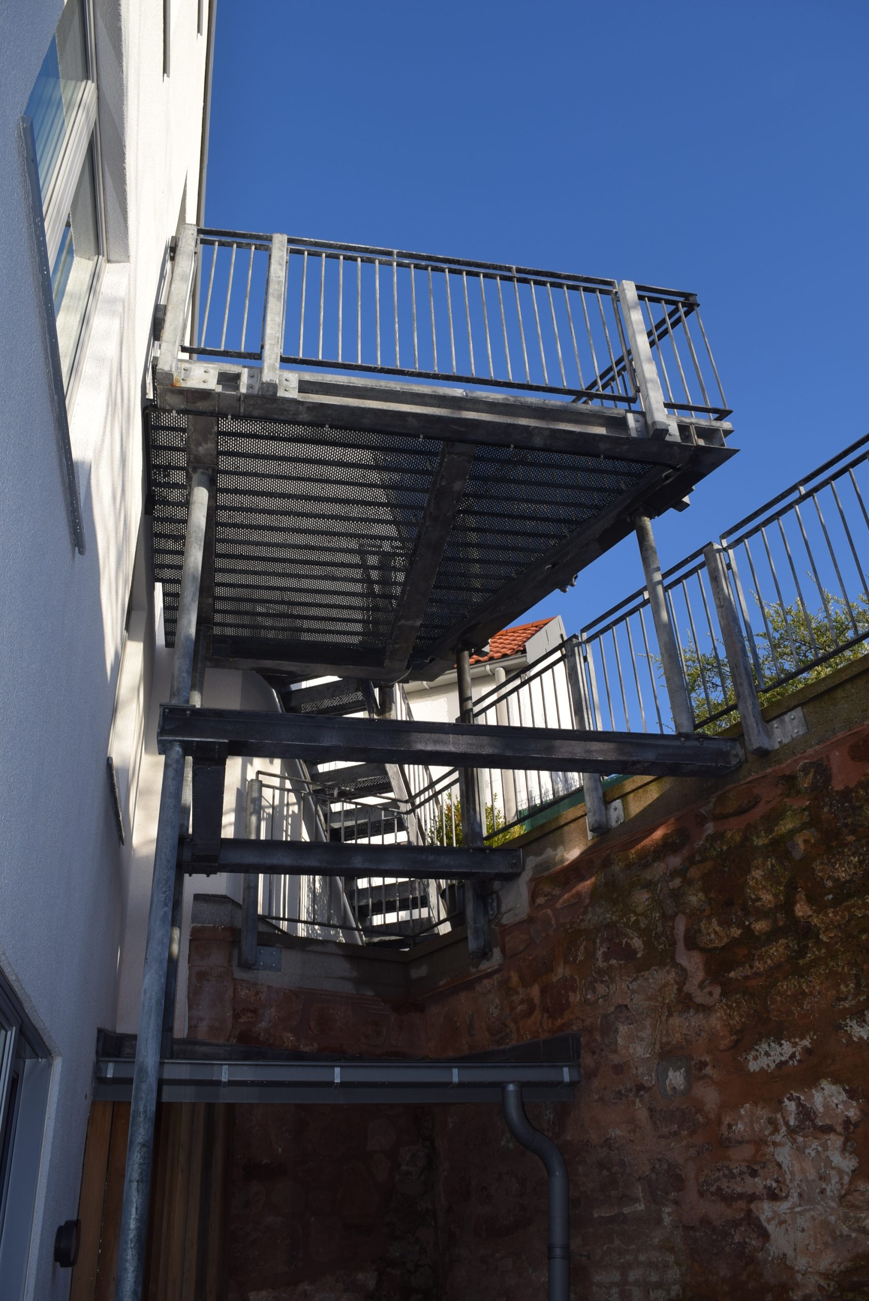 Architectural metalwork for 4 new homes in Exeter 19