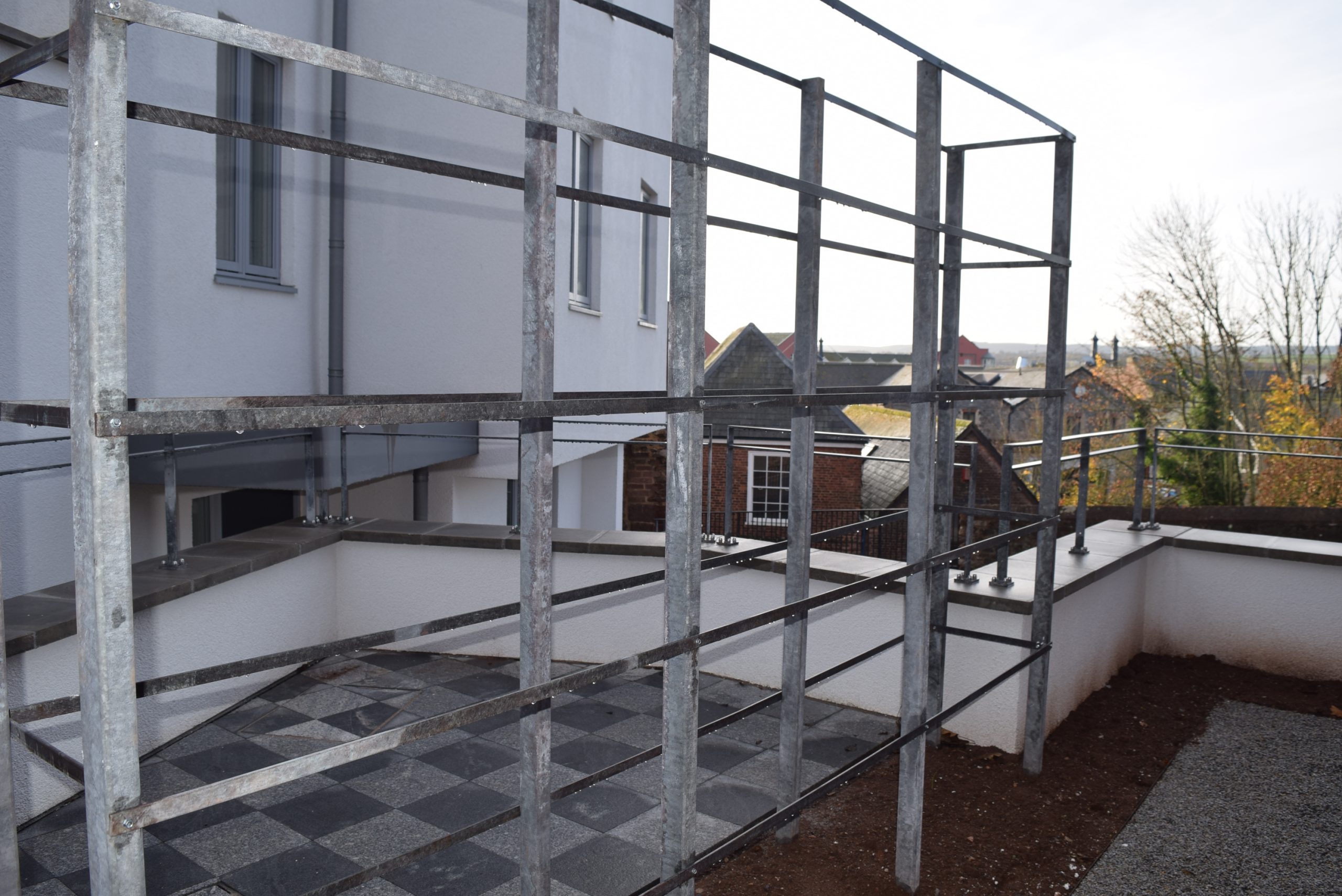 Architectural metalwork for 4 new homes in Exeter 12