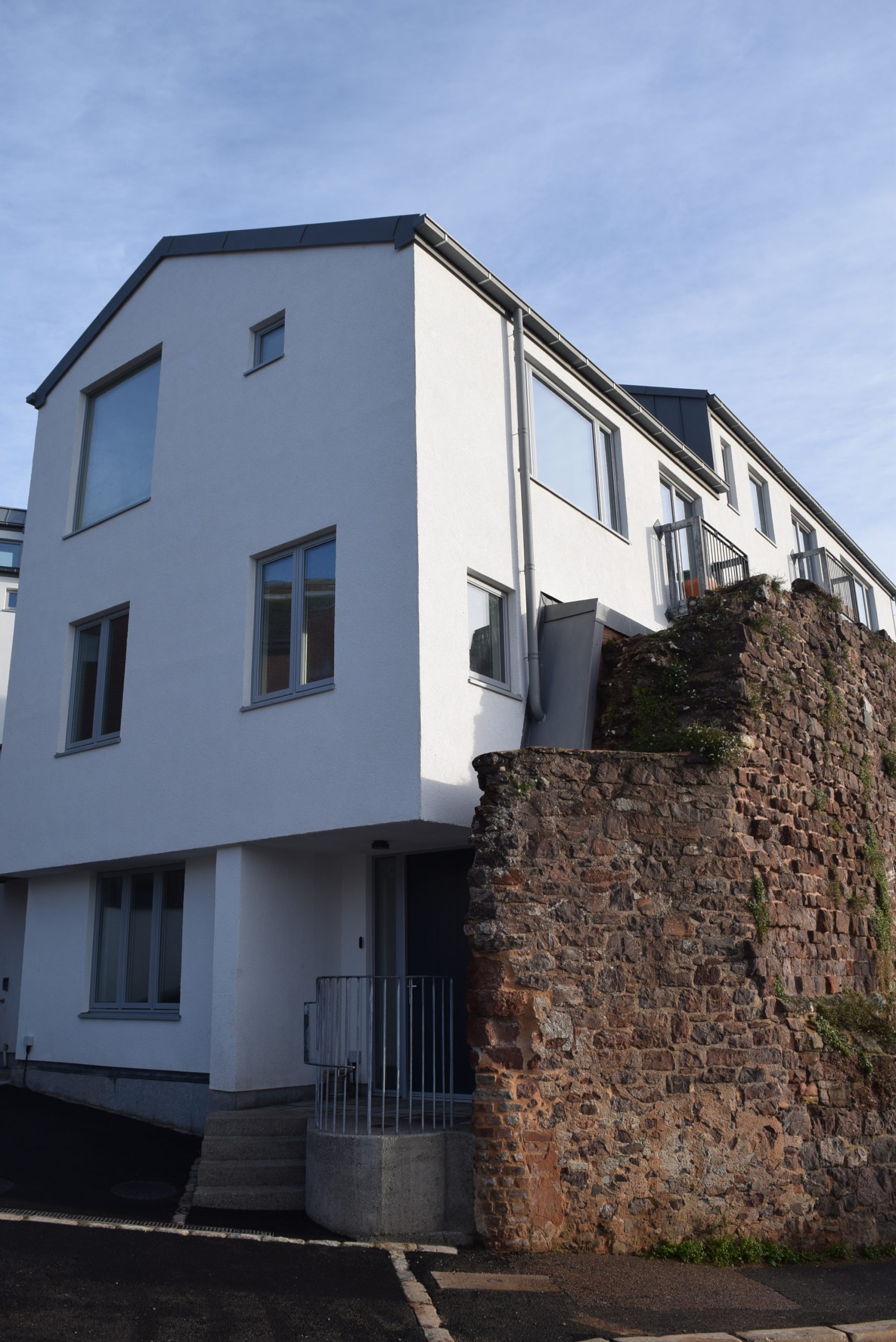 Architectural metalwork for 4 new homes in Exeter 13
