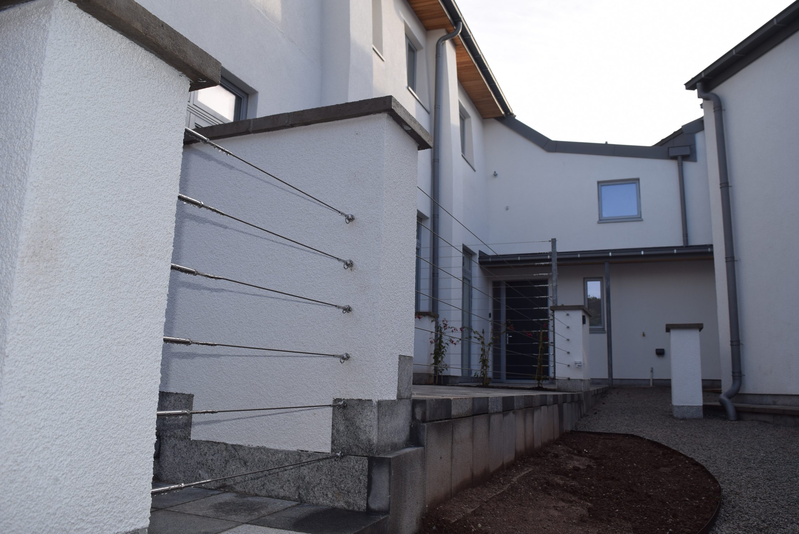 Architectural metalwork for 4 new homes in Exeter 5