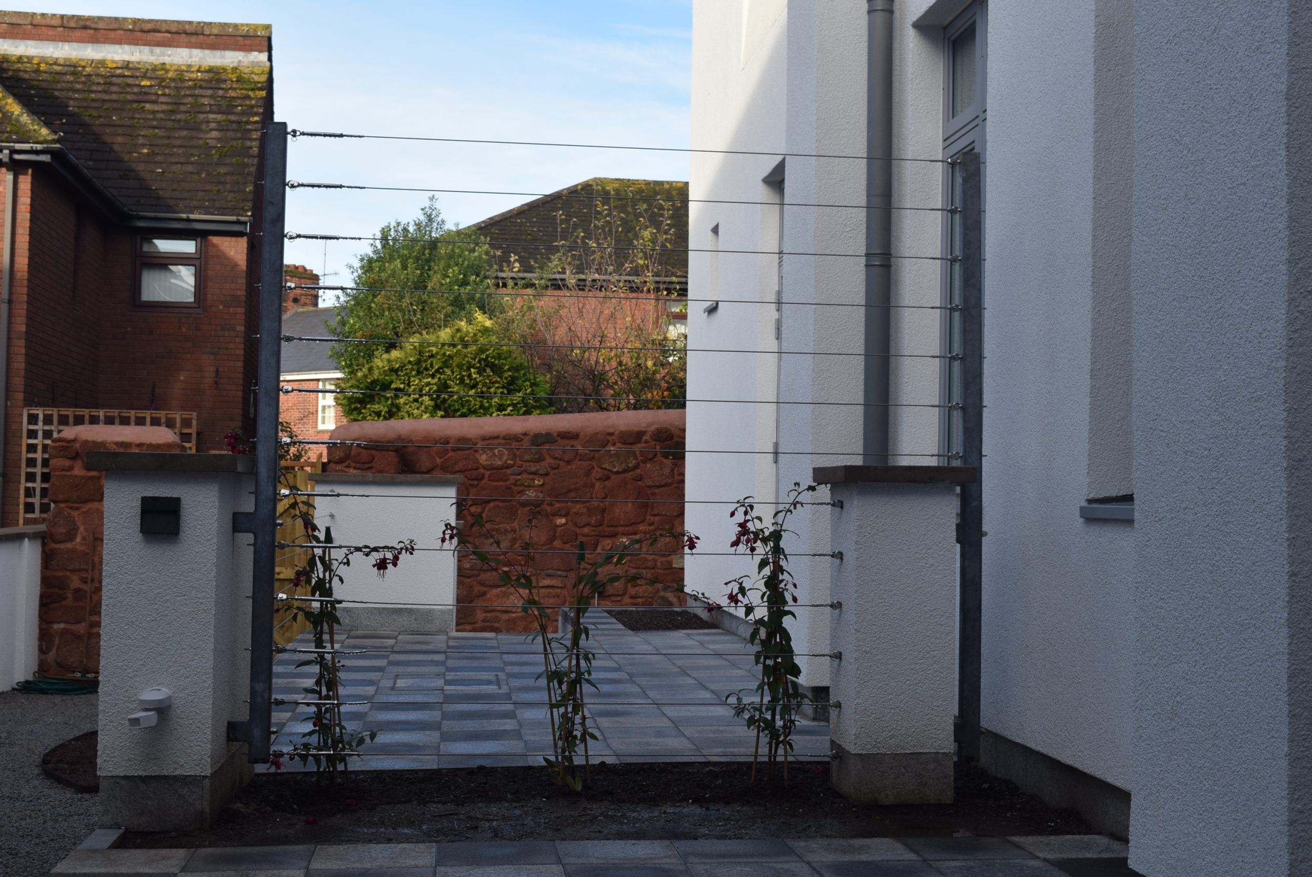Architectural metalwork for 4 new homes in Exeter 14