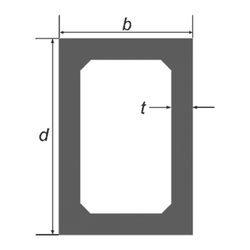 70 x 40 x 4.0 rectangular hollow section - Image 2