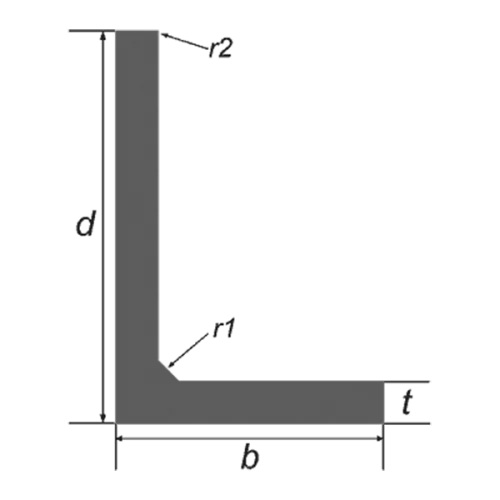200 x 150 x 12 mild steel unequal angle - Image 2