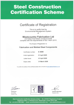ISO 14001 certification: Why it matters when choosing a steelwork supplier in construction procurement 1